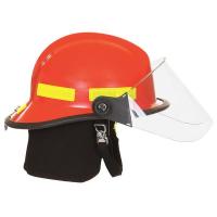 13P340 Fire Helmet, Modern, White