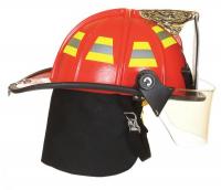 13P356 Fire Helmet, Traditional, White