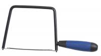 13P497 Coping Saw, 6 In L, Soft Grip, Carbide