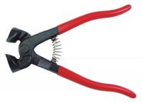 13P557 Tile Nipper, 8 In, Red, Tungsten Carbide