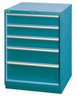 13P590 Modular Cabinet, 5 Drawer, 61 Compartments