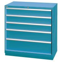 13P604 Modular Cabinet, 5 Drawer, 57 Compartments
