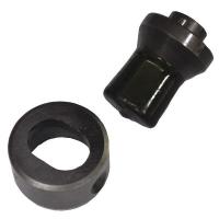 13P967 Punch/Die Set, Oblong, Hydraulic, 9/16 x3/4