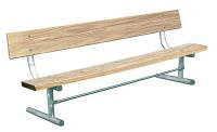 13P993 Park Bench, Pressure Treated Wood, 72W