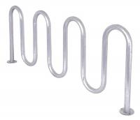 13R034 Bike Rack, 2-Sided, 9-Bike, 87 in., Surface
