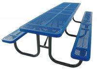 13R041 Shelter Table, Perforated 120W, Blue