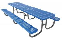 13R043 Shelter Table, Perforated 144W, Blue