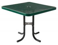 13R055 Picnic Table, Expanded, 30H, Green