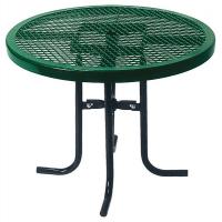 13R056 Picnic Table, Expanded, 30H, Green
