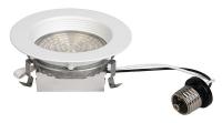 13R382 LED Recessed Downlight, Wht, 10W