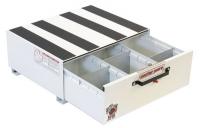 13R598 Truck Drawer, Steel, 24 x29-7/8x12-3/8, Wht