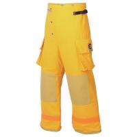 13T276 Turnout Pants, Yellow, XL, Inseam 29 In.