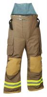 13T302 Turnout Pants, Khaki, 2XL, Inseam 29 In.