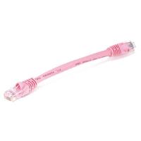 13U528 Patch Cord, Cat6, 0.5Ft, Pink