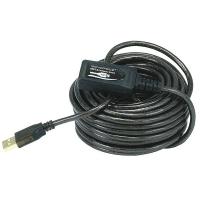 13U534 USB2.0 Active Ext.Cable, 16ft.L, Blk