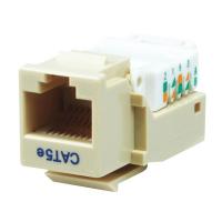 13U616 Datacom Jack, Cat5, Tooless, Beige