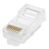 13U656 Plug, Modular, RJ45, 8P8C, Stranded, Pk50