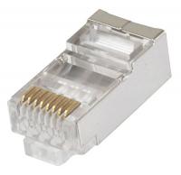 13U664 Plug, Mod, Cat6, Strander, Shielded, Pk100