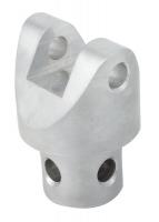 13U715 Clevis, 60 Degree, 3-1/2 x 3-1/2 x 5 In.