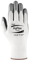 13U896 Coated Gloves, Size 6, Metallic Gray, PR