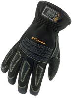 13U911 Rescue Gloves, Black, Synthetic Leather, PR