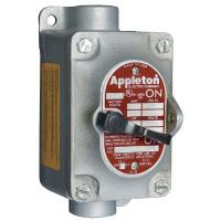 13V047 Tumbler Switch, EDSC Series, 1 Gang, 1-Pole
