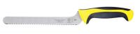 13V454 Utility Knife, Offset, Wavy Edge, 8 In, Yllw