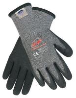 13V969 Coated Gloves, XXL, Black/Gray, PR