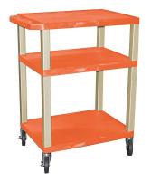 13W545 Utility Cart, 200 lb. Load Cap., PE