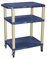 13W550 Utility Cart, 200 lb. Load Cap., Resin