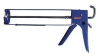 13W868 Caulk Gun, Parallel Frame, Blue, 10.3 Oz