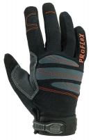 13W932 Mechanics Gloves, Black, 2XL, PR