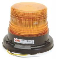 13W986 Mini Strobe Light, Yellow, Permanent, LED