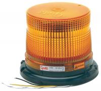 13W995 Low Profile Strobe, Yellow, Permanent, LED