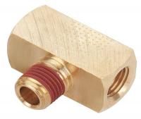 13Y859 Male Branch Tee, 3/4 In, Brass