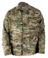 13Z153 Military Coat, Multicam, Size M Long