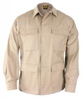 13Z224 Military Coat, Khaki, Size S Long