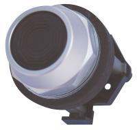 13Z542 Pushbutton, Flush, Black