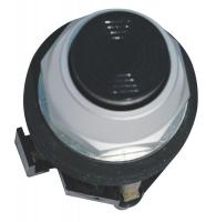 13Z557 Pushbutton, Extended, Black