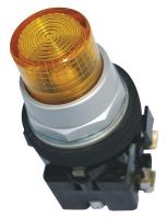 12J245 Illum Pushbutton, Yellow, 120V