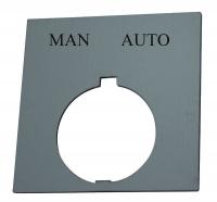 14A091 Standard Legend Plate, Man.Auto