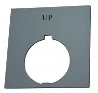 14A096 Standard Legend Plate, Up