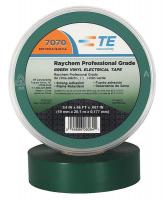14A299 Electrical Tape, 3/4 x 66 ft, 7 mil, Green