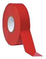 14A315 Electrical Tape, 3/4 In x 66 ft, 7 mil, Red