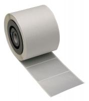 14A547 Labels, Silver, 1/6 ft. L, 3 In. W