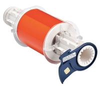14A566 Reflective Tape, Orange, 33 ft. L, 4 In. W