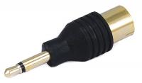 14C261 3.5mm M Plug to 9.5mm TV Jack Adapter