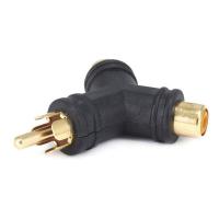 14C337 RCA Plug to RCA Jack x2 Splitter (Y)