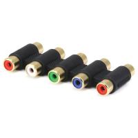 14C346 RCA Jack to Jack Adapter (R, G, BY, W)