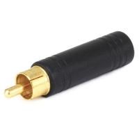 14C352 RCA Plug to 1/4Inch M Jack Adapter